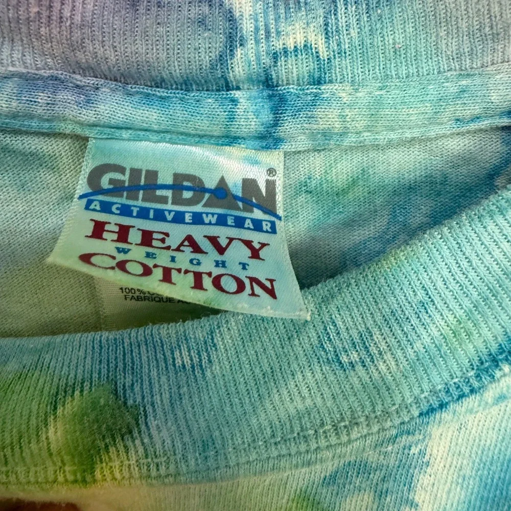 Hersheypark 2005 Tie Dye‎ T-Shirt Gildan Heavy Cotton Medium Y2K VTG
